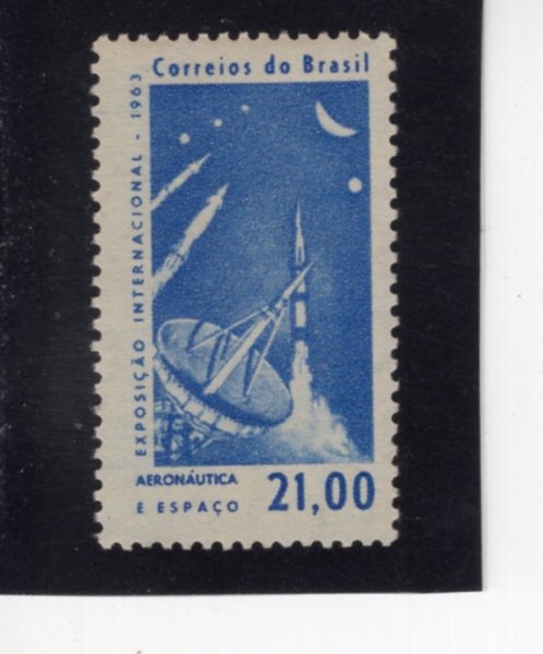 BRAZIL(�����)-#953-21cr-RADAR TRACKING STATION AND ROCKETS(���̴� ������, ����)-1963.3.15��