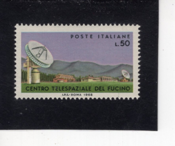 ITALY(��Ż����)-#997-50 I-PARABOLIC ANTENNA, FUCINO(Ǫġ�� ���� ����)-1968.11.25��