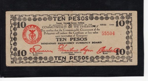 PHILIPPINES-ʸ-10 PESOS-1944