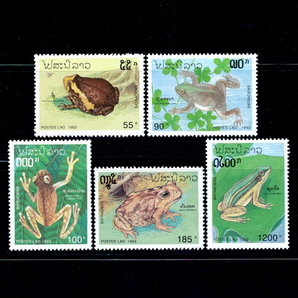 LAOS()-#1113~7(5)-FROGS()-1993.2.1