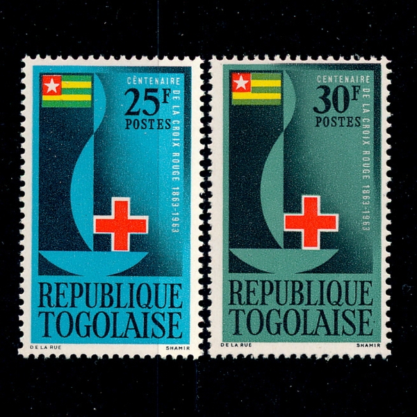 TOGO()-#452~3(2)-RED CROSS()-1963.6.1