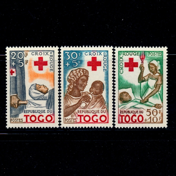 TOGO()-#B12~4(3)-RED CROSS()-1959