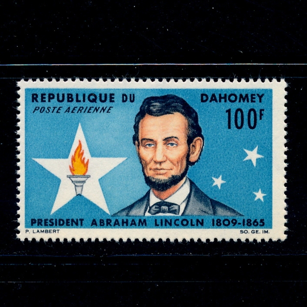 DAHOMEY(ȣ)-#C29-100fr-ABRAHAM LINCOLN(̺귯 )-1965.7.15