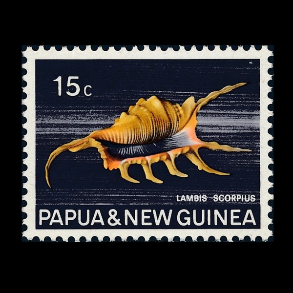PAPUA NEW GUINEA(Ǫƴ)-#272-15c-LAMBIS SCORPIUS( Ҷ)-1968.10.30