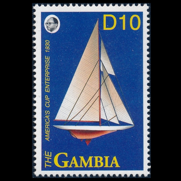 GAMBIA()-#1335-10d-AMERICAN\