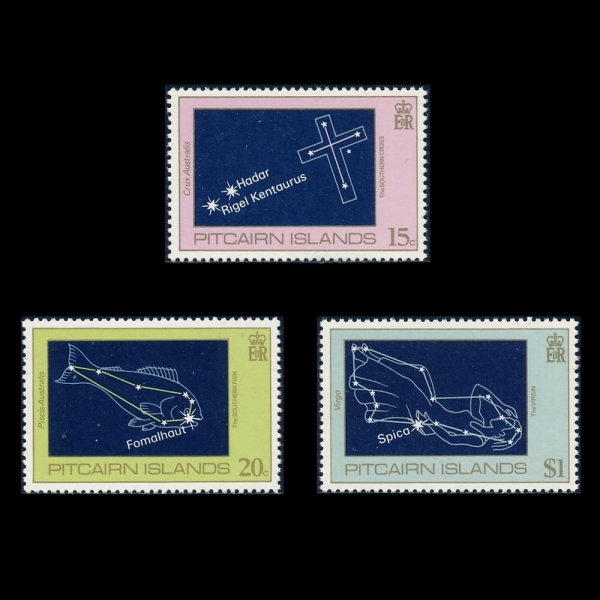 PITCAIRN ISLANDS(ɾ )-#244~6(3)-CONSTELLATIONS(ڸ)-1984.5.14