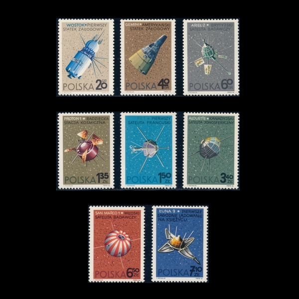 ROMANIA(縶Ͼ)-#1466~73(8)-SPACECRAFT(ּ)-1966.12.20
