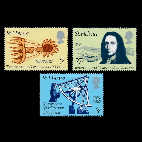 ST. HELENA(Ʈﷹ)-#314~6(3)-EDMUND HALLEY\