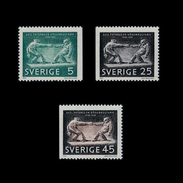 SWEDEN()-#796~8(3)-FINGERKROK BY AXEL PETERSSON(Ǽ ιƮ ͼ)-1968.10.28