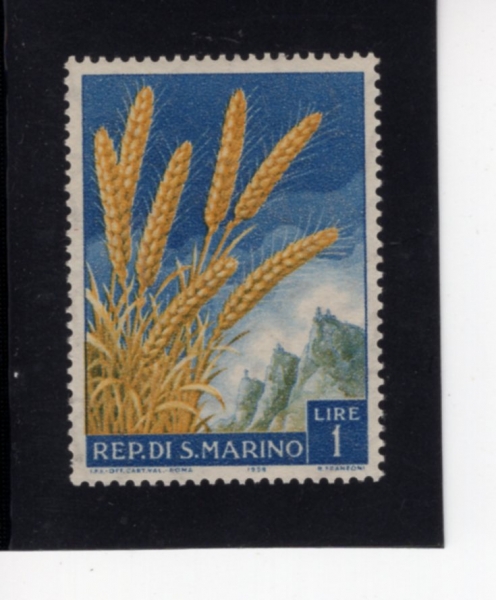 SAN MARINO(긶)-#416-1 I-WHEAT()-1958.8.30