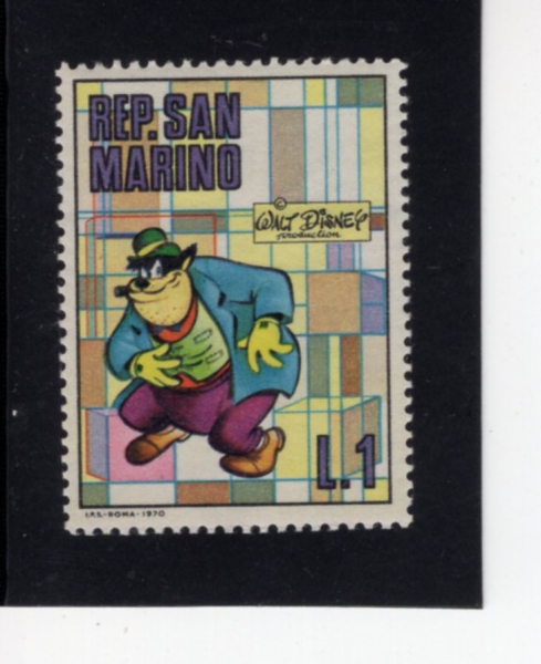 SAN MARINO(긶)-#736-1 I-BLACK PETE( Ʈ)-1970.12.22