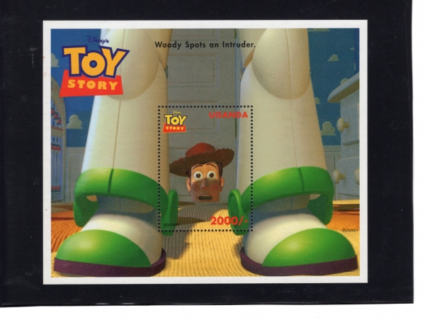 UGANDA(찣)-SOVENIR SHEET-#1482-2000sh-DISNEY\