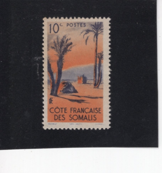SOMALIA COAST(Ҹ ؾȼ)-#248-10c-DANAKIL TENT(ٳų Ʈ)-1947