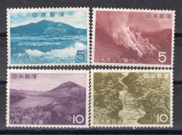 JAPAN(Ϻ)-#764~7(4)-NIKKO NATIONAL PARK( )-1962.9.1