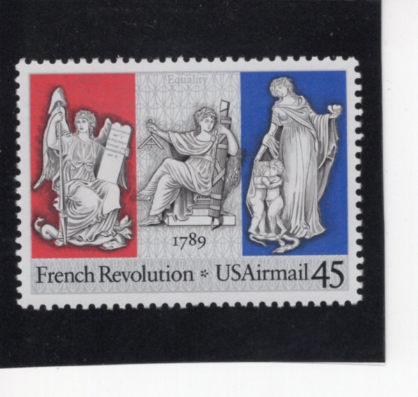 UNITED STATES(̱)-#C120-45c-LIBERTY, EQUALITY AND FRATERNITY(, , )-1989.7.14