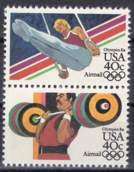 UNITED STATES(̱)-#C107~8(2)-SUMMER OLYMPICS(ϰø)-1983.4.8