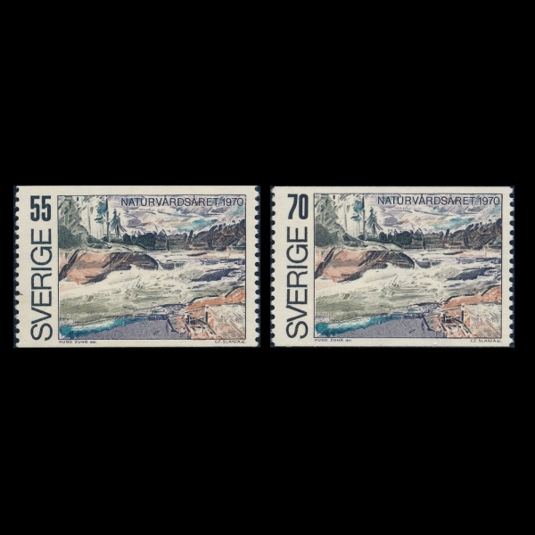 SWEDEN()-#851~2(2)-LJUSMAN RIVER RAPIDS(  ޷)-1970.5.11