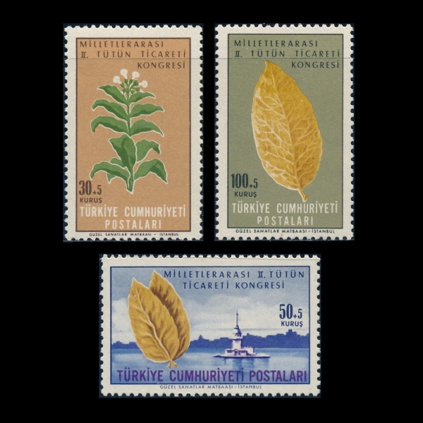 TURKEY(ƢŰ)-#B110~2(3)-2ND INTL. TOBACCO CONGRESS(2ȸ    ȸ)-1965.9.16