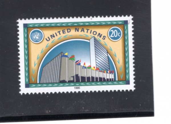 UNITED NATIONS,OFFICES IN NEW YORK(���� ����-����)-#668-20c-UN HEADQUARTERS(���� ����)-1995.9.5��